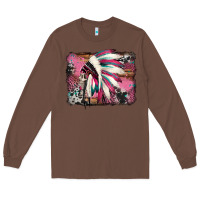Chestnut indian headdress valentine's day Long Sleeve Tee - Jasminsmagicworld