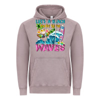 Vintage Zinc Life's a beach make some waves Vintage Hoodie - NancyCooperArtShop