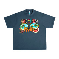 Midnight Navy vacation mode Urban Heavy Tee - NancyCooperArtShop