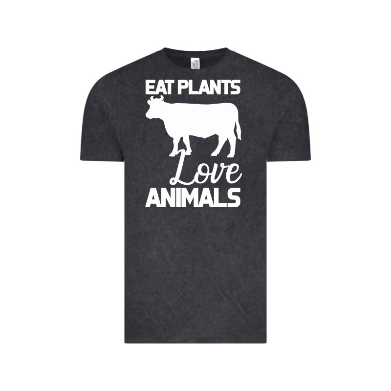 Eat Plants Love Animals Vintage Tee by Bettercallsaul | Teevron