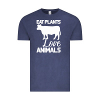 Vintage Denim Eat Plants Love Animals Vintage Tee - Bettercallsaul