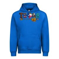 Cobalt texas with arrow and sunflowers Urban Hoodie - Artiststas