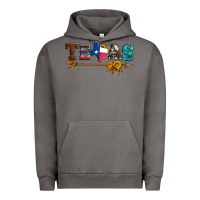 Pigment Tornado texas with arrow and sunflowers Urban Hoodie - Artiststas
