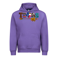 Texas With Arrow And Sunflowers Urban Hoodie | Teevron