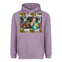 Lavender easter Heavyweight Hoodie - CowhideDigitalArt