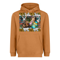 Meerkat easter Heavyweight Hoodie - CowhideDigitalArt
