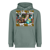 Sage easter Heavyweight Hoodie - CowhideDigitalArt