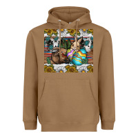 Toasted Coconut easter Heavyweight Hoodie - CowhideDigitalArt