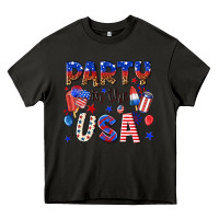 Asphalt party in the usa Heavy Core Tee - NancyCooperArtShop