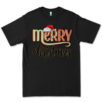 Black merry christmas Premium Tee - MaliasSmallBusiness