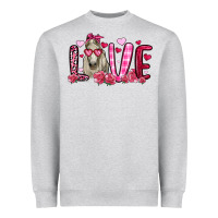 Valentines Day Love Horse Heavyweight Sweatshirt | Teevron
