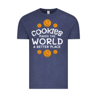Vintage Denim funny cookie lover baking cookies baker candy gift Vintage Tee - trangStudio
