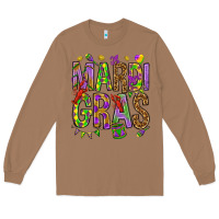 Toasted Coconut Mardi Gras Long Sleeve Tee - HowdyJamesFarm