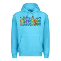 Ocean Blue Lgbtq Celebration Premium Hoodie - BundleAndBundleShop