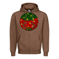 Chestnut christmas Zipper Hoodie - BundleAndBundleShop