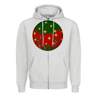 Dove Grey christmas Zipper Hoodie - BundleAndBundleShop