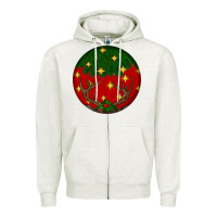 Oatmeal Heather christmas Zipper Hoodie - BundleAndBundleShop