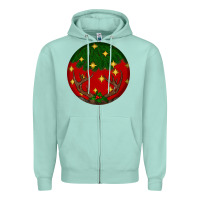 Seafoam christmas Zipper Hoodie - BundleAndBundleShop