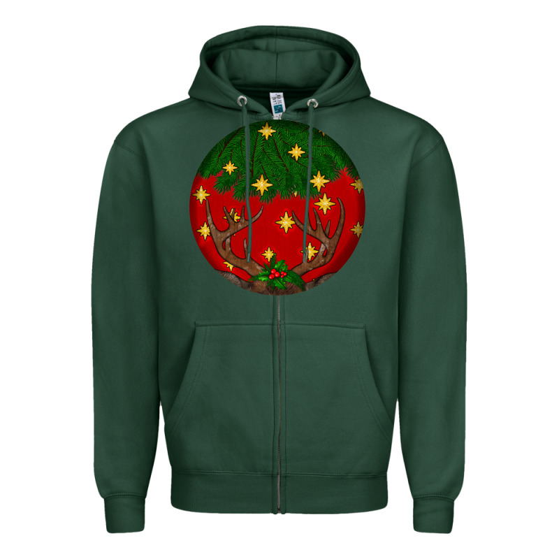 Christmas Zipper Hoodie by BundleAndBundleShop | Teevron