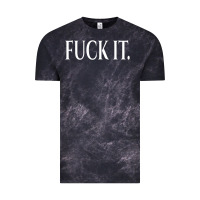 Cloud Black F It Period Dot Vintage Tee - trangStudio
