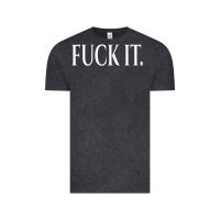 Vintage Black F It Period Dot Vintage Tee - trangStudio