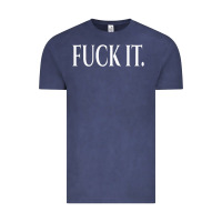 Vintage Denim F It Period Dot Vintage Tee - trangStudio