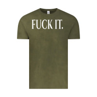 Vintage Olive F It Period Dot Vintage Tee - trangStudio
