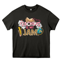 Asphalt teaching is my jam teacher school Heavy Core Tee - NancyCooperArtShop
