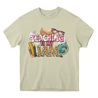 Mossy teaching is my jam teacher school Heavy Core Tee - NancyCooperArtShop