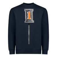 Navy marker 1 chain fa element Heavyweight Sweatshirt - FaDigitalArtStudio