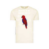 Vintage Arctic Anatomy of a female Eclectus Parrot Vintage Tee - trangStudio