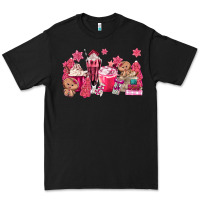 Black pink gingerbread coffee Premium Tee - MaliasSmallBusiness
