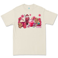 Bone pink gingerbread coffee Premium Tee - MaliasSmallBusiness