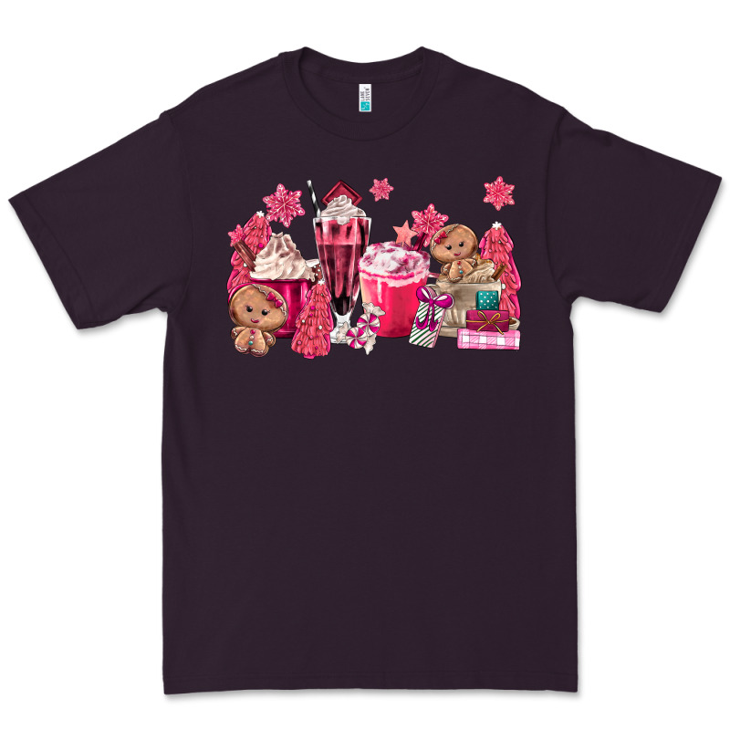 Pink Gingerbread Coffee Premium Tee by MaliasSmallBusiness | Teevron