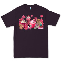 Plum pink gingerbread coffee Premium Tee - MaliasSmallBusiness