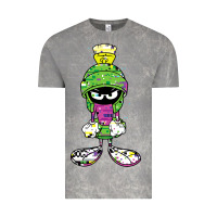 Cloud Rock Marvin The Martian Glitch Vintage Tee - trangStudio