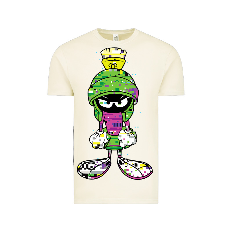 Marvin The Martian Glitch Vintage Tee by trangStudio | Teevron