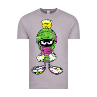 Vintage Zinc Marvin The Martian Glitch Vintage Tee - trangStudio