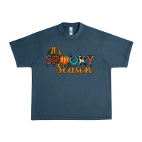 Midnight Navy it's spooky seanson Urban Heavy Tee - JahusDesignShop