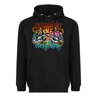 Black Pumpkin Everything Heavyweight Hoodie - CowhideDigitalArt