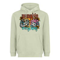 Matcha Pumpkin Everything Heavyweight Hoodie - CowhideDigitalArt