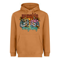 Meerkat Pumpkin Everything Heavyweight Hoodie - CowhideDigitalArt