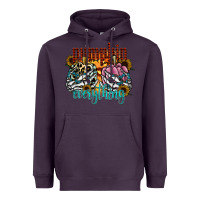 Plum Pumpkin Everything Heavyweight Hoodie - CowhideDigitalArt
