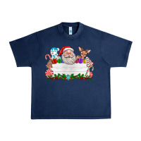 Navy custom name christmas Urban Heavy Tee - texasbilliewilder