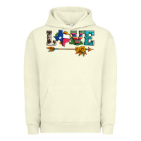 Pigment Pistachio love texas serape cowhide cactus and sunflowers Urban Hoodie - Artiststas