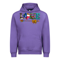 Tulip love texas serape cowhide cactus and sunflowers Urban Hoodie - Artiststas