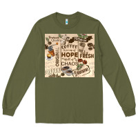 Army Green coffee is a cup of hope Long Sleeve Tee - TumblerDesignByShophia