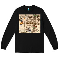 Black coffee is a cup of hope Long Sleeve Tee - TumblerDesignByShophia