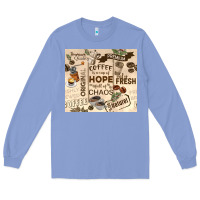 Colony Blue coffee is a cup of hope Long Sleeve Tee - TumblerDesignByShophia
