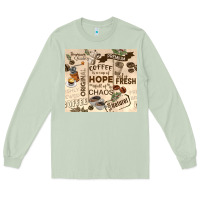 Matcha coffee is a cup of hope Long Sleeve Tee - TumblerDesignByShophia